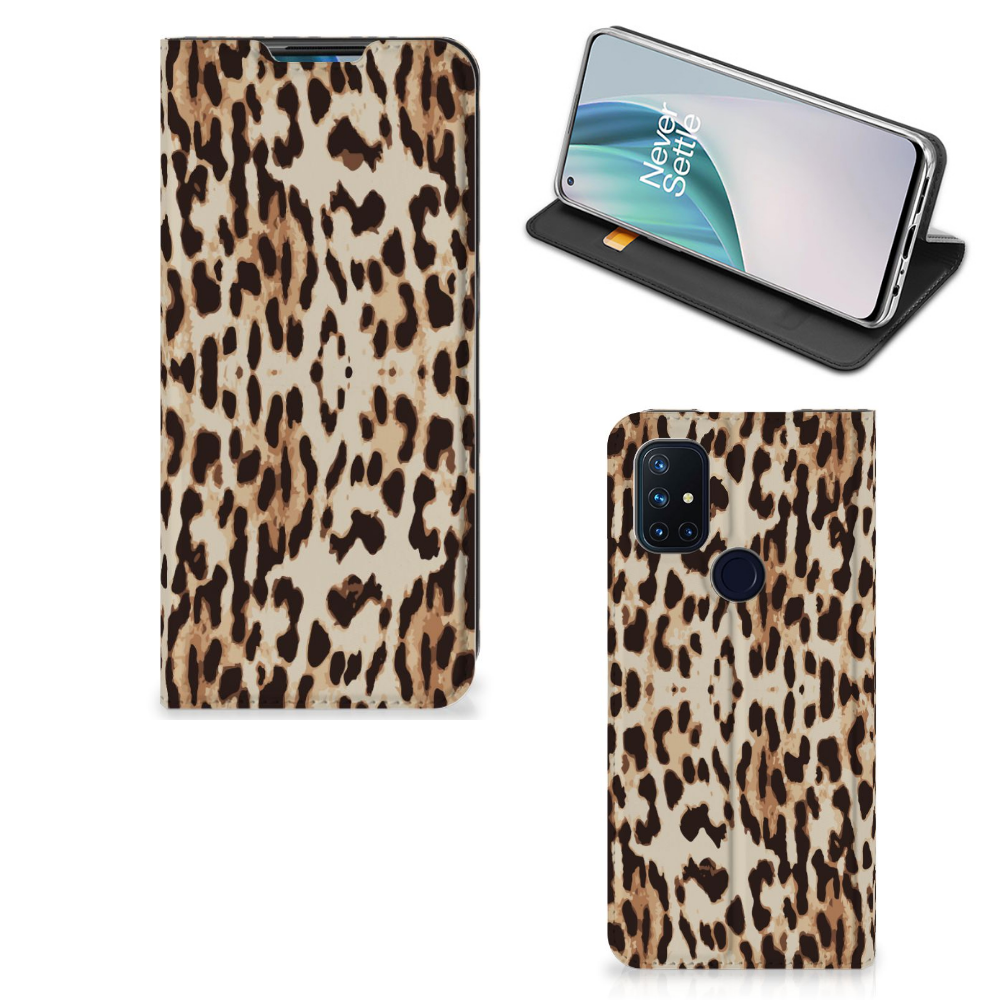 OnePlus Nord N10 5G Hoesje maken Leopard