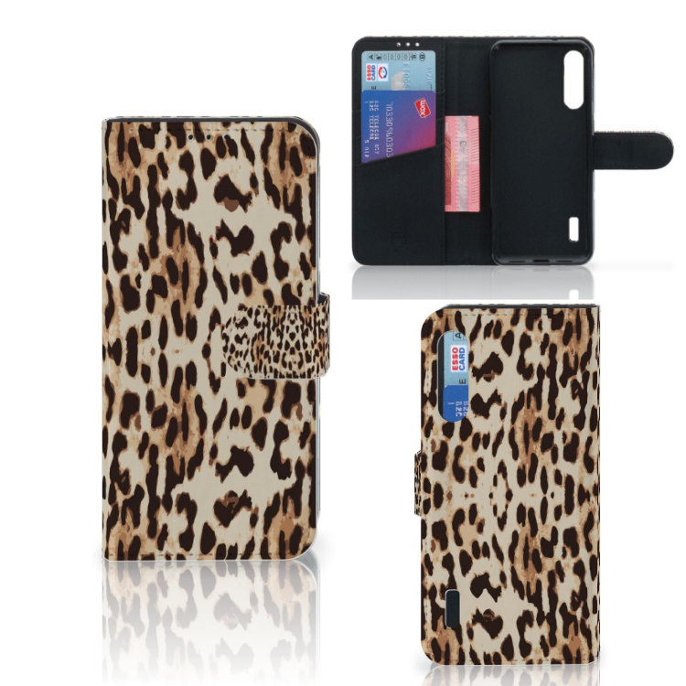 Xiaomi Mi A3 Telefoonhoesje met Pasjes Leopard