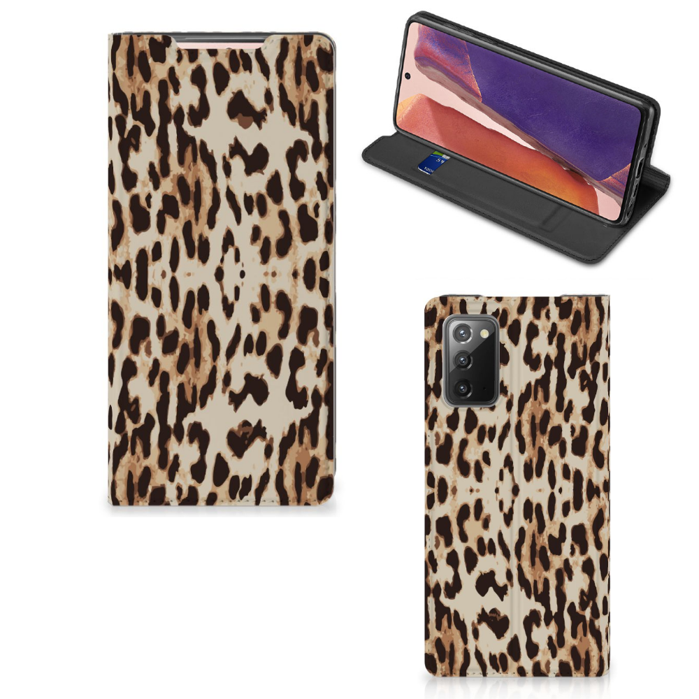Samsung Galaxy Note20 Hoesje maken Leopard