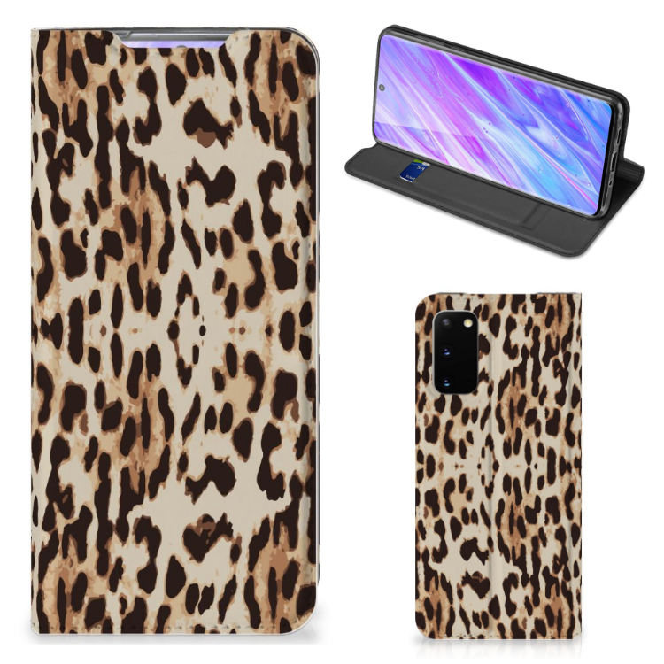 Samsung Galaxy S20 Hoesje maken Leopard