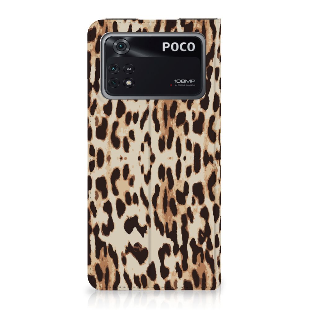 Poco X4 Pro 5G Hoesje maken Leopard