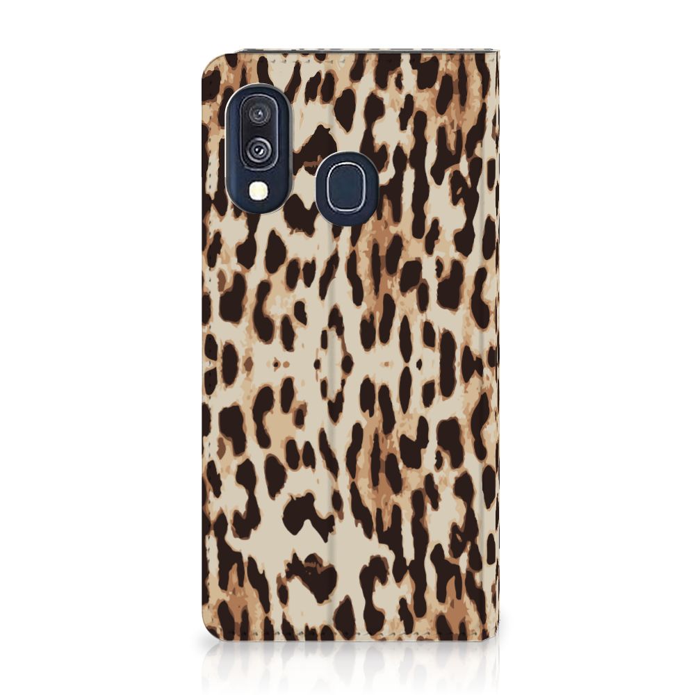 Samsung Galaxy A40 Hoesje maken Leopard