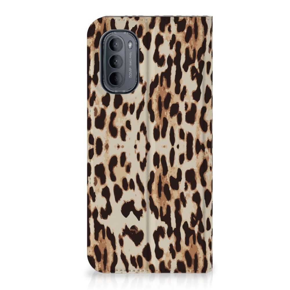 Motorola Moto G31 | G41 Hoesje maken Leopard
