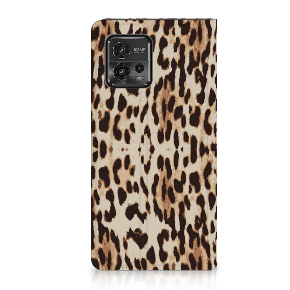 Motorola Moto G72 Hoesje maken Leopard