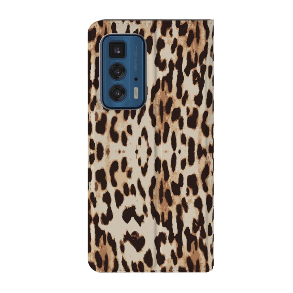 Motorola Edge 20 Pro Hoesje maken Leopard
