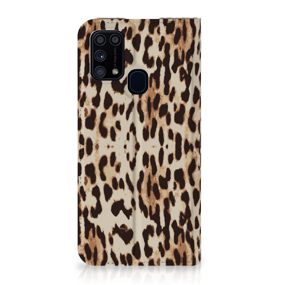 Samsung Galaxy M31 Hoesje maken Leopard