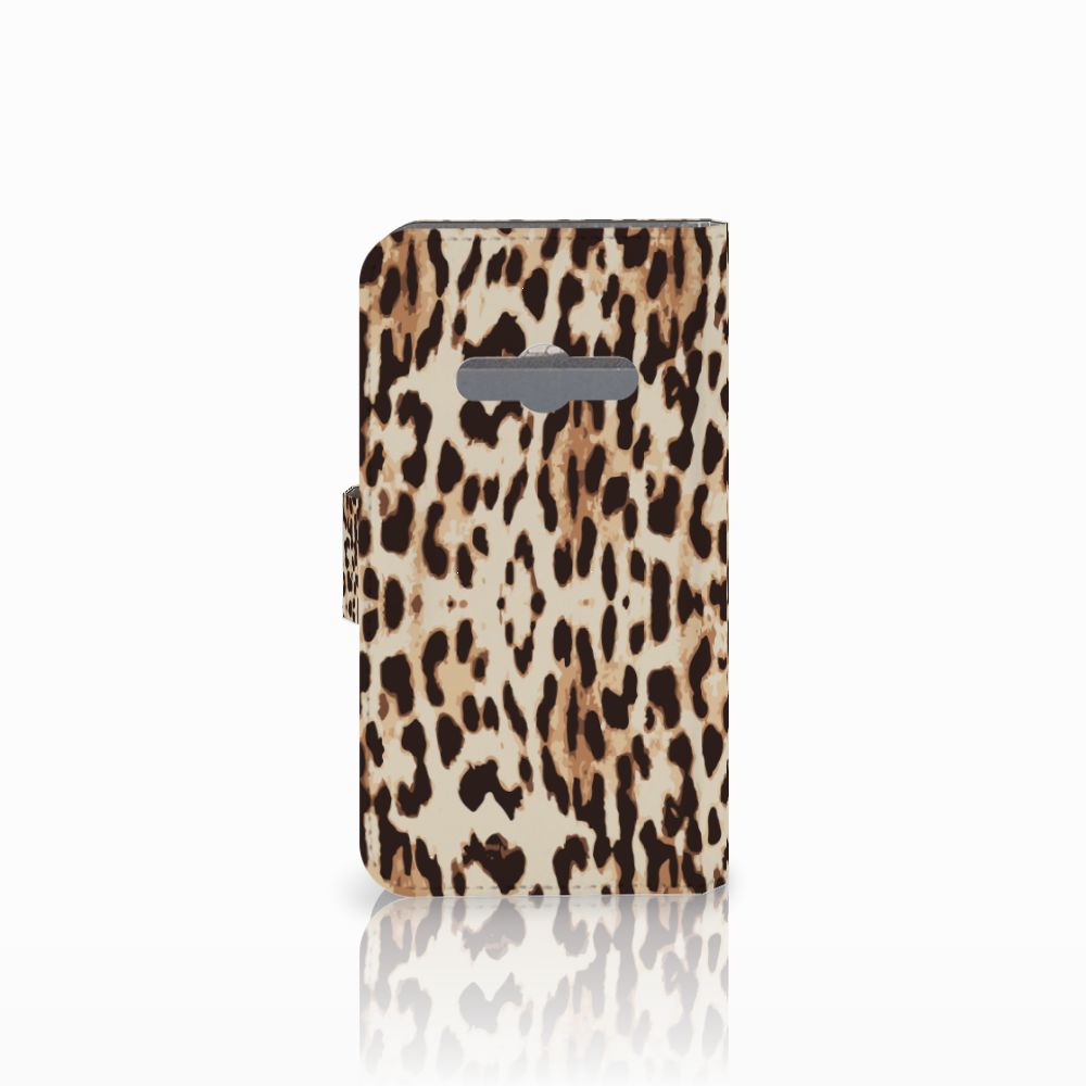 Samsung Galaxy Xcover 3 | Xcover 3 VE Telefoonhoesje met Pasjes Leopard