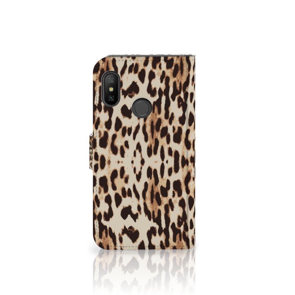 Xiaomi Mi A2 Lite Telefoonhoesje met Pasjes Leopard