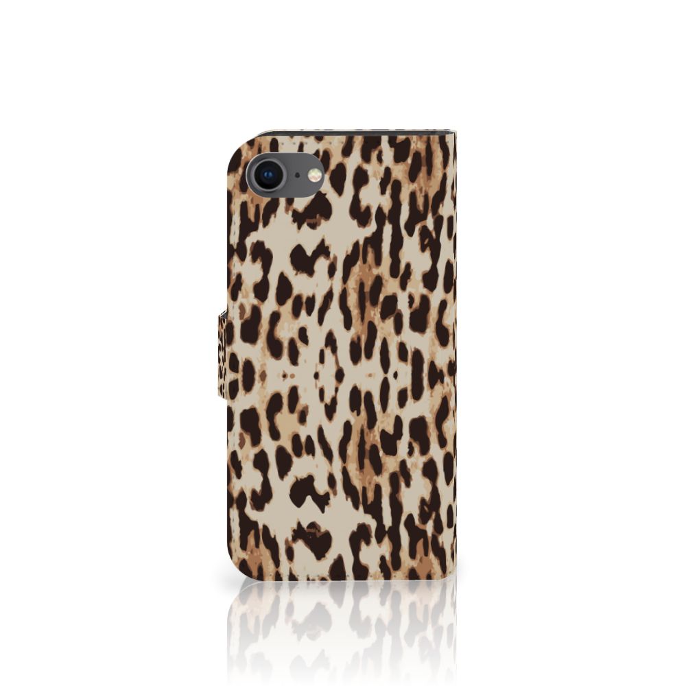 iPhone 7 | 8 | SE (2020) | SE (2022) Telefoonhoesje met Pasjes Leopard