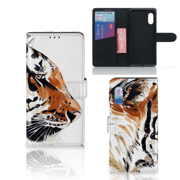 Hoesje Samsung Xcover Pro Watercolor Tiger