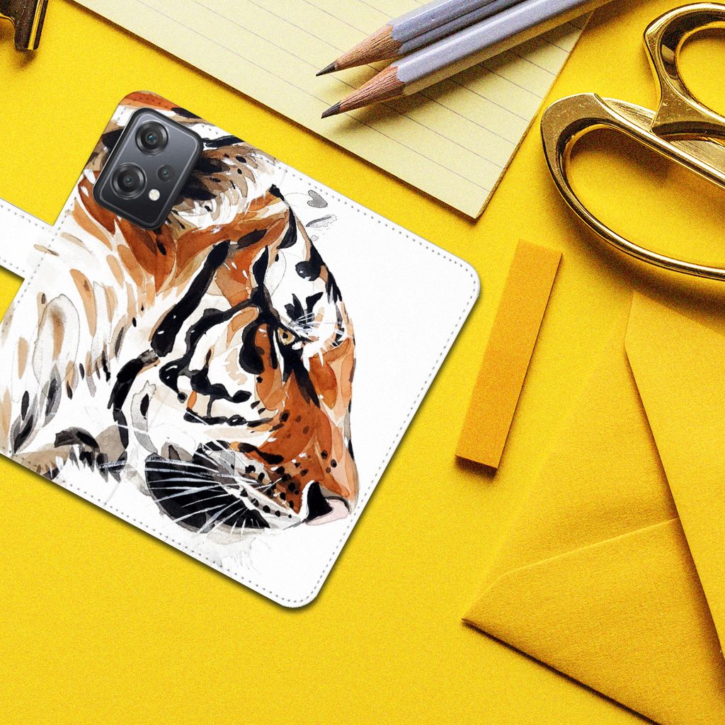 Hoesje OnePlus Nord CE 2 Lite Watercolor Tiger