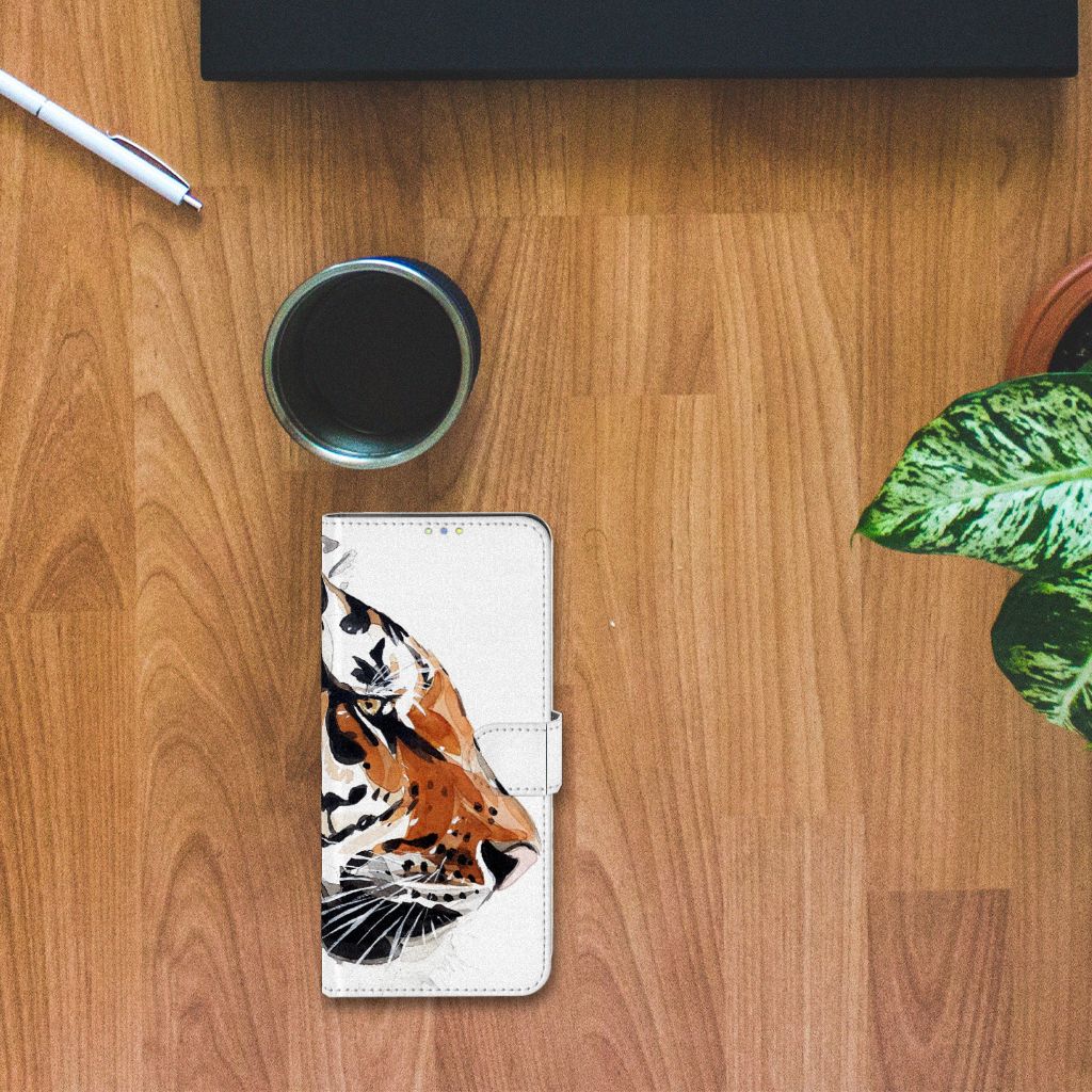 Hoesje Xiaomi Redmi Note 9 Pro | Note 9S Watercolor Tiger