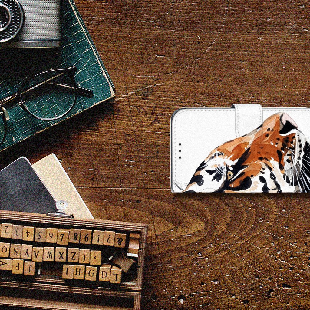 Hoesje Samsung Galaxy Xcover 4 | Xcover 4s Watercolor Tiger
