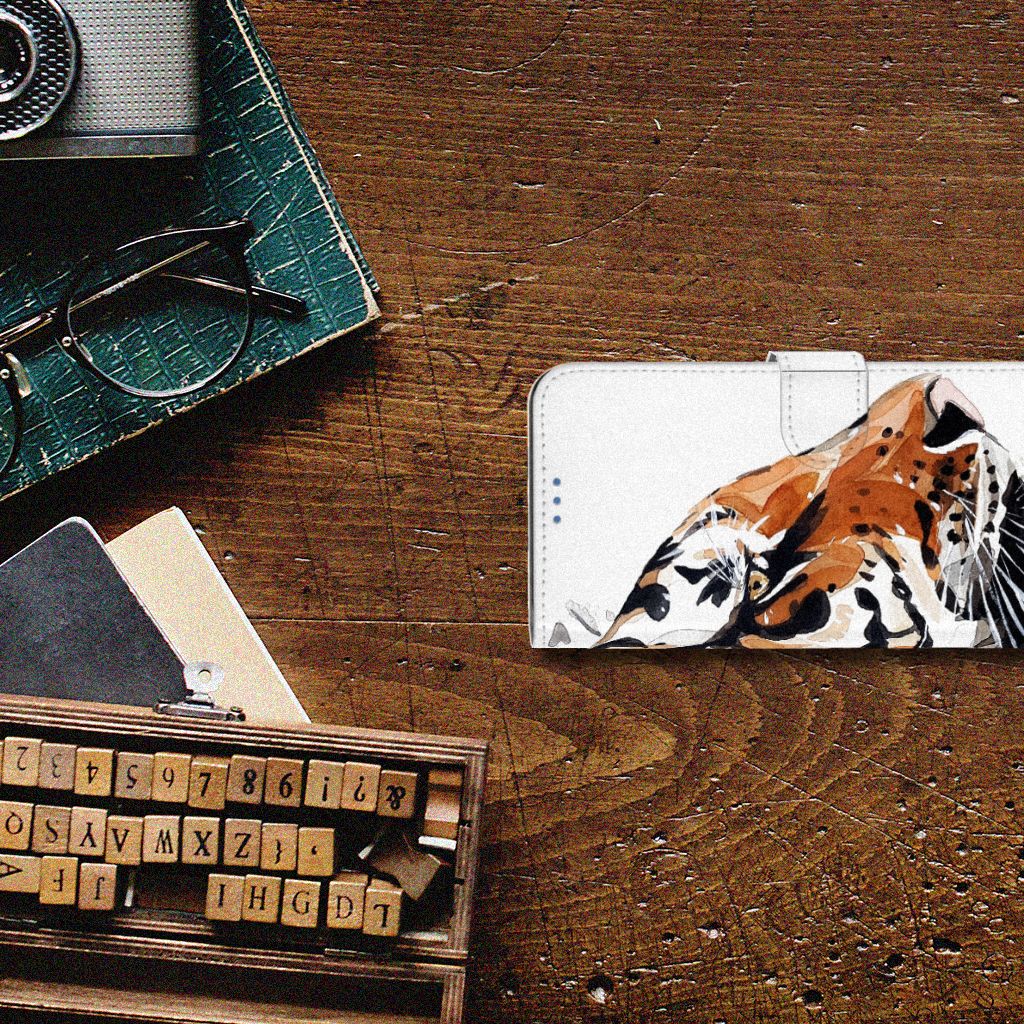 Hoesje Xiaomi 11 Lite 5G NE | Mi 11 Lite Watercolor Tiger