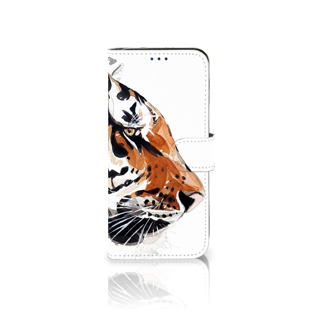 Hoesje Samsung Galaxy A30 Watercolor Tiger
