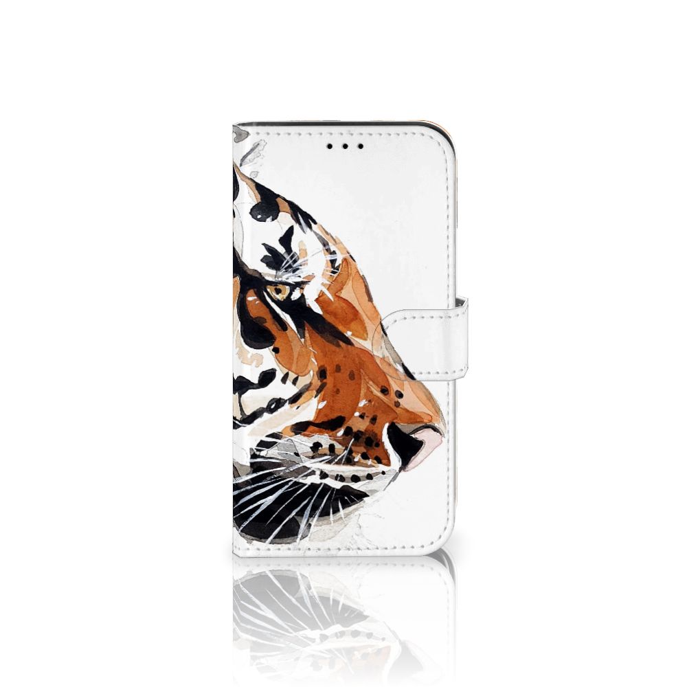 Hoesje iPhone 13 Pro Watercolor Tiger