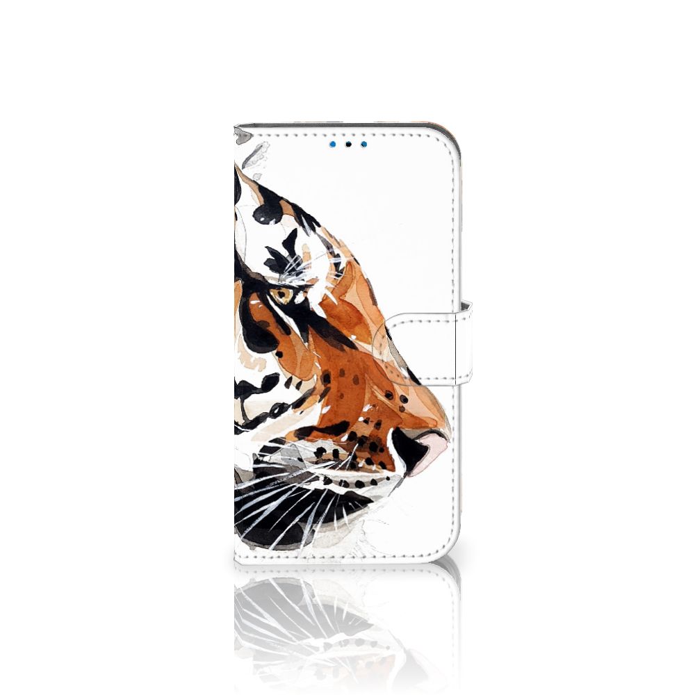 Hoesje iPhone 14 Pro Watercolor Tiger