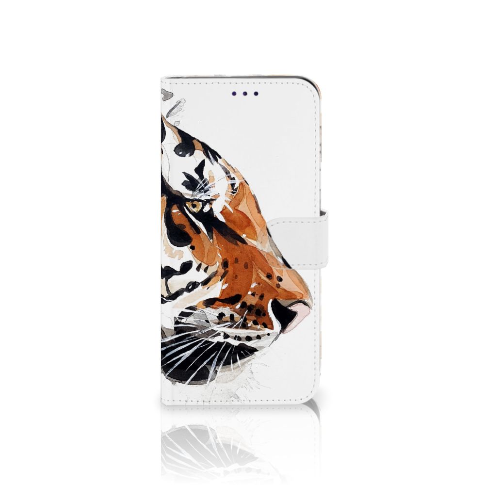 Hoesje Samsung Galaxy A50 Watercolor Tiger