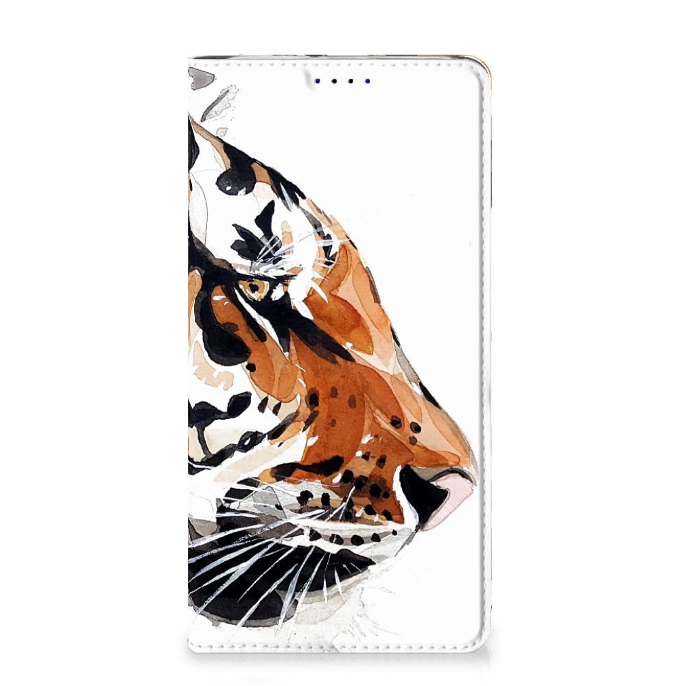 Bookcase Huawei P Smart (2019) Watercolor Tiger