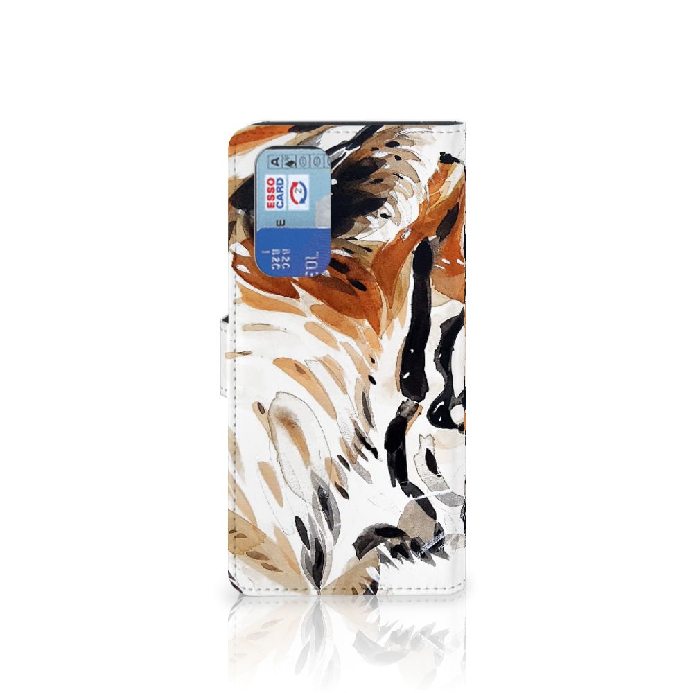 Hoesje OnePlus 9 Pro Watercolor Tiger