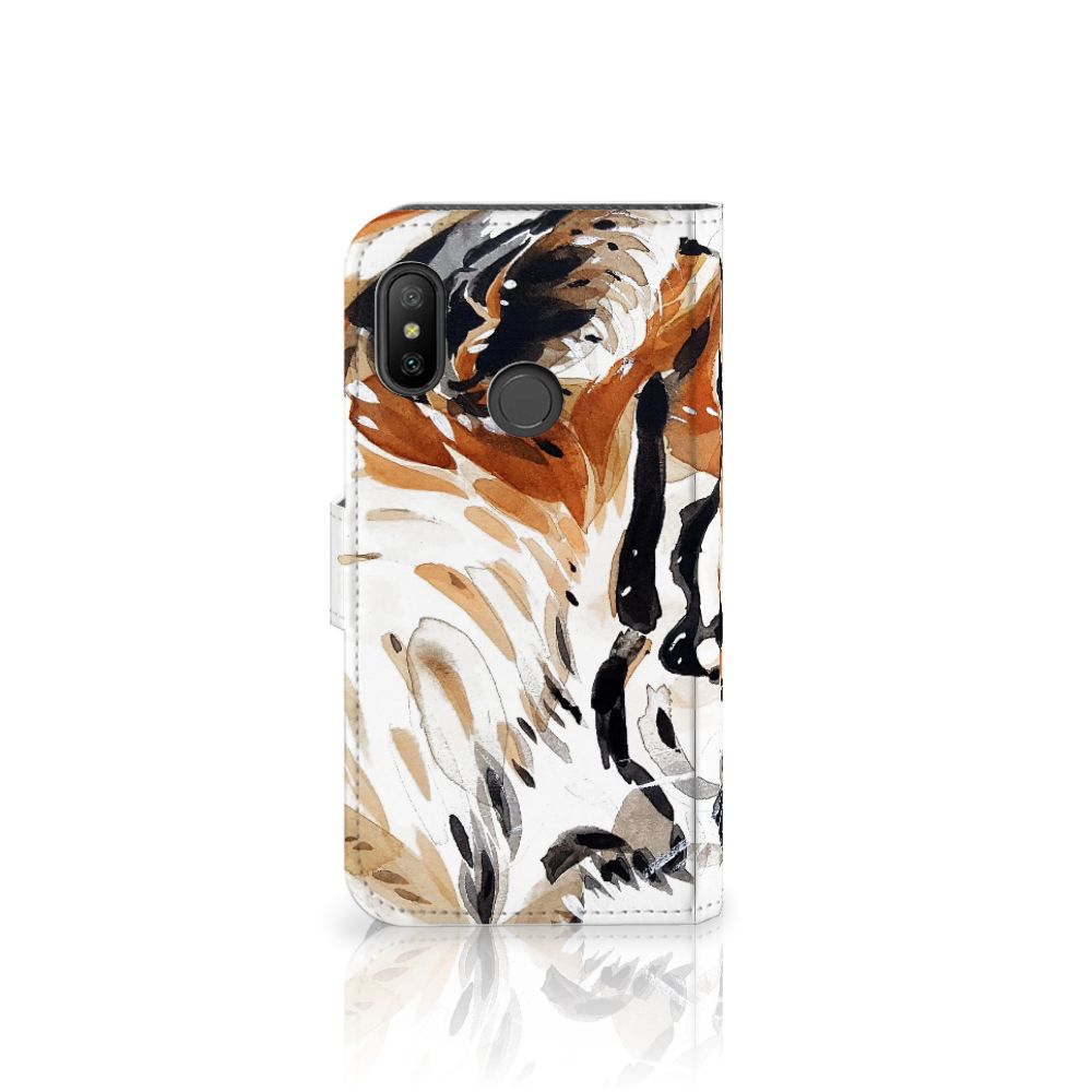 Hoesje Xiaomi Mi A2 Lite Watercolor Tiger