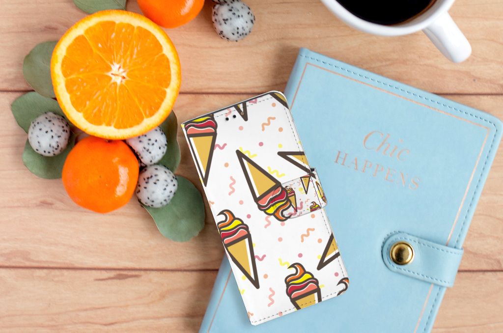 Huawei Y6 2018 Book Cover Icecream