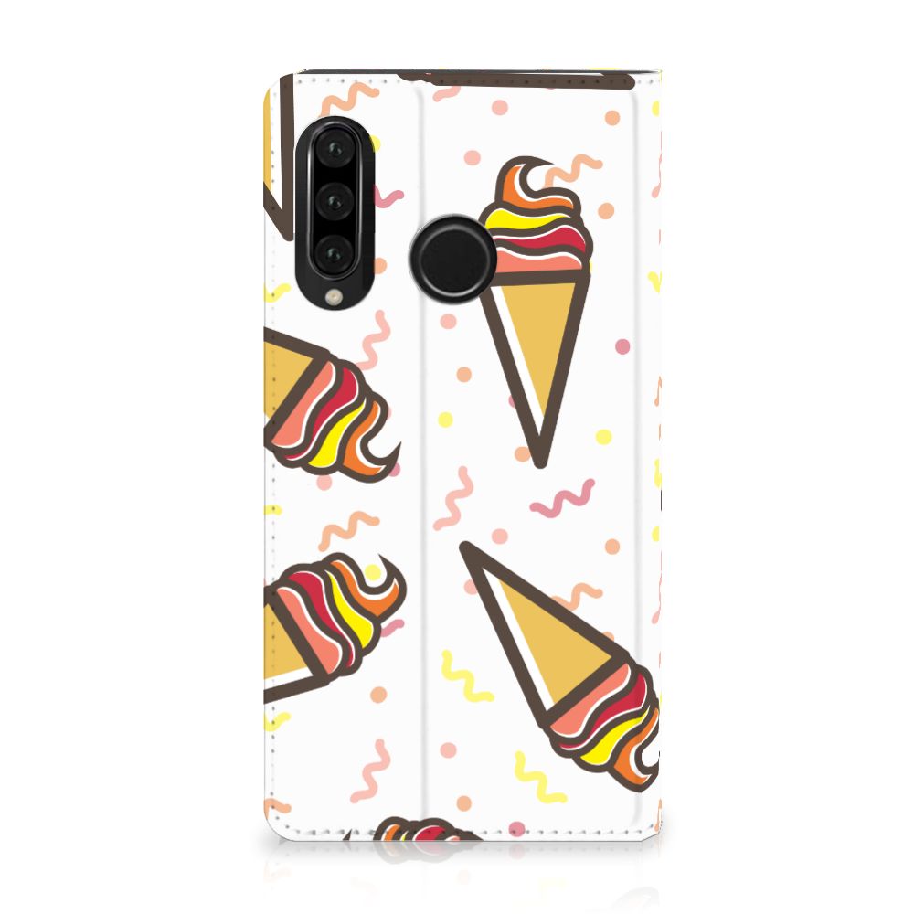 Huawei P30 Lite New Edition Flip Style Cover Icecream