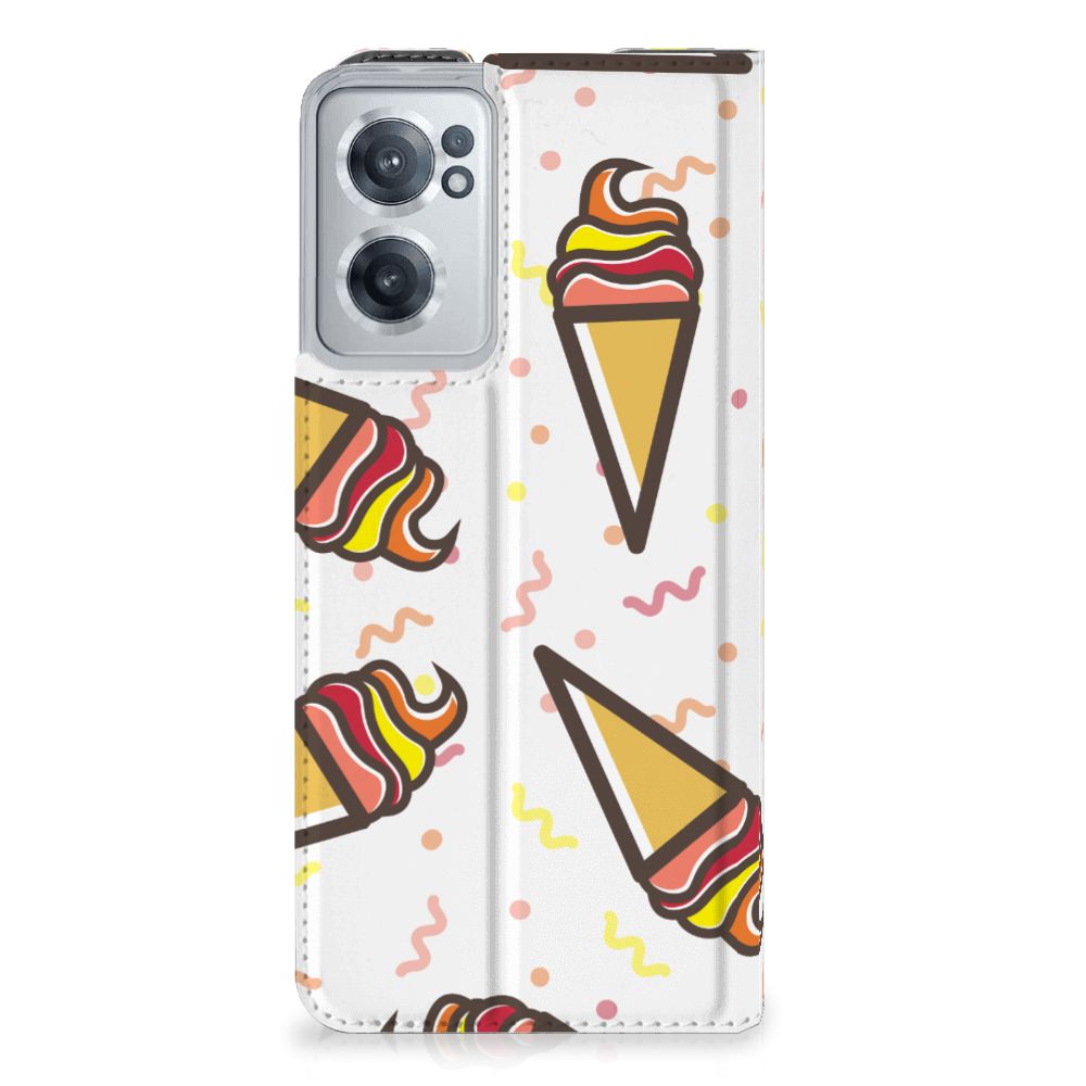 OnePlus Nord CE 2 5G Flip Style Cover Icecream