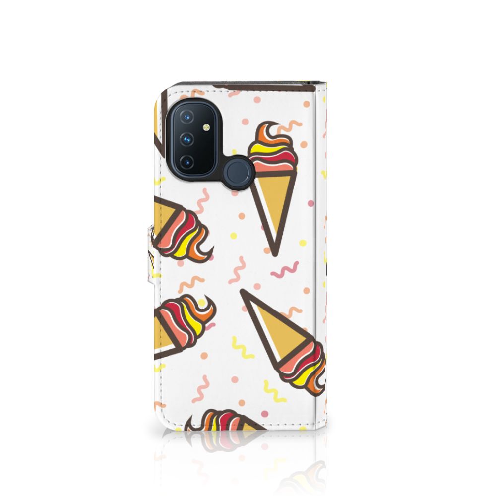 OnePlus Nord N100 Book Cover Icecream