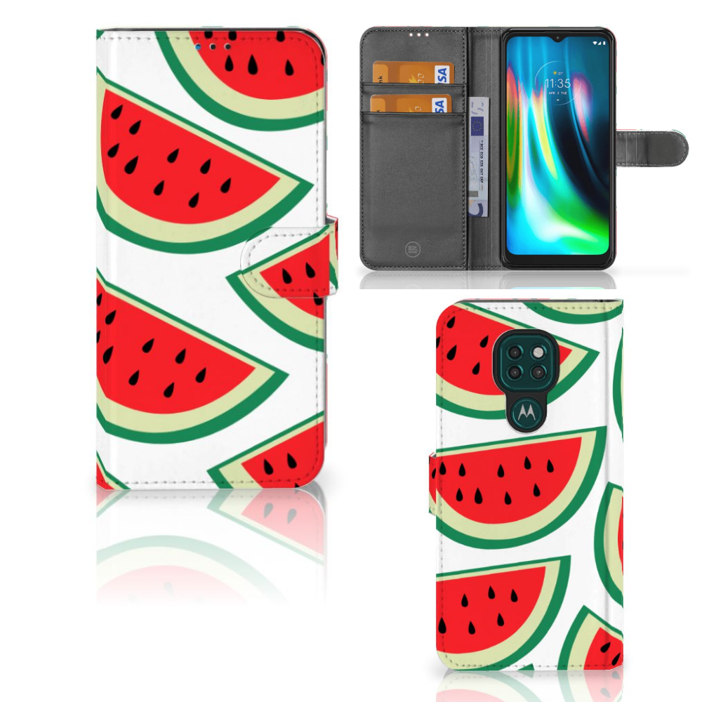 Motorola Moto G9 Play | E7 Plus Book Cover Watermelons