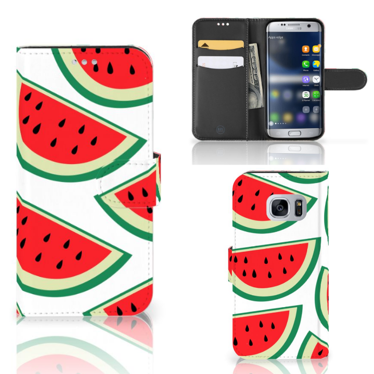 Samsung Galaxy S7 Book Cover Watermelons