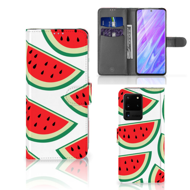 Samsung Galaxy S20 Ultra Book Cover Watermelons