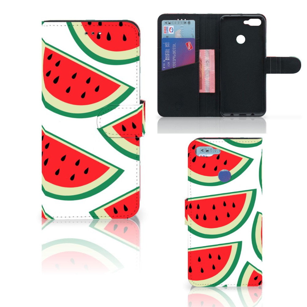Huawei P Smart Book Cover Watermelons