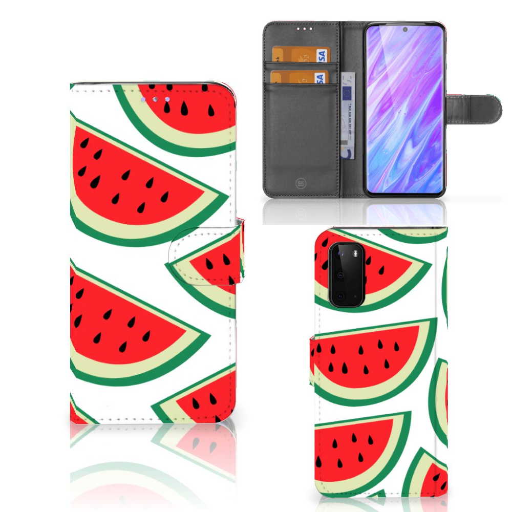 Samsung Galaxy S20 Book Cover Watermelons