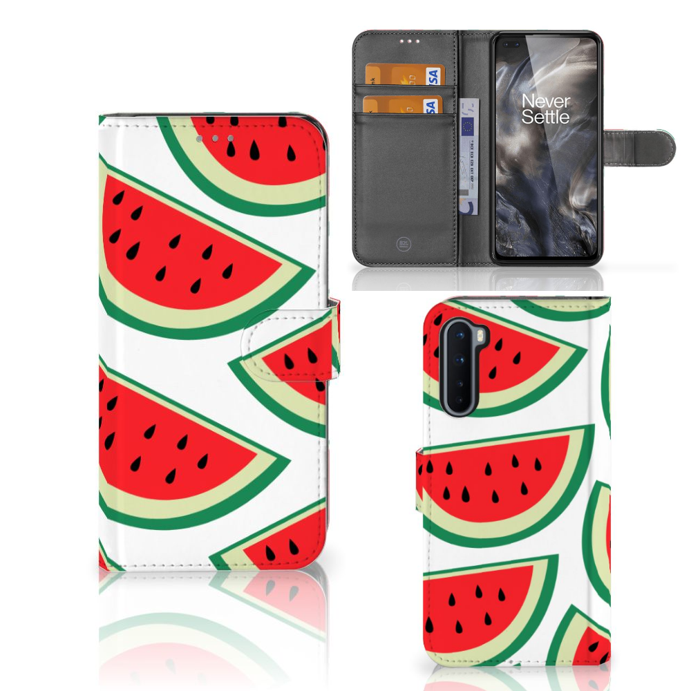 OnePlus Nord Book Cover Watermelons