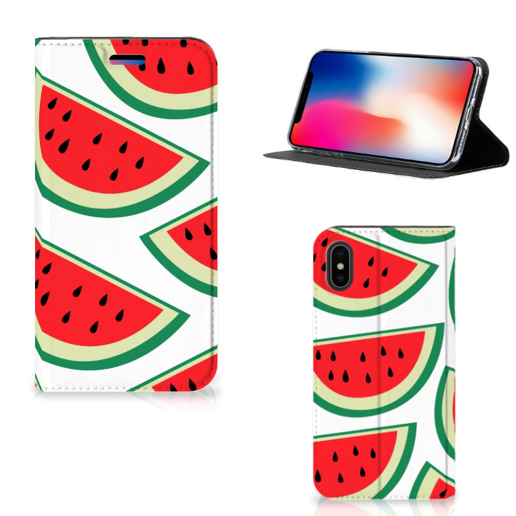 Apple iPhone X | Xs Flip Style Cover Watermelons