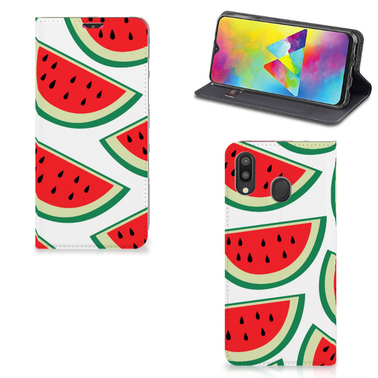 Samsung Galaxy M20 Flip Style Cover Watermelons