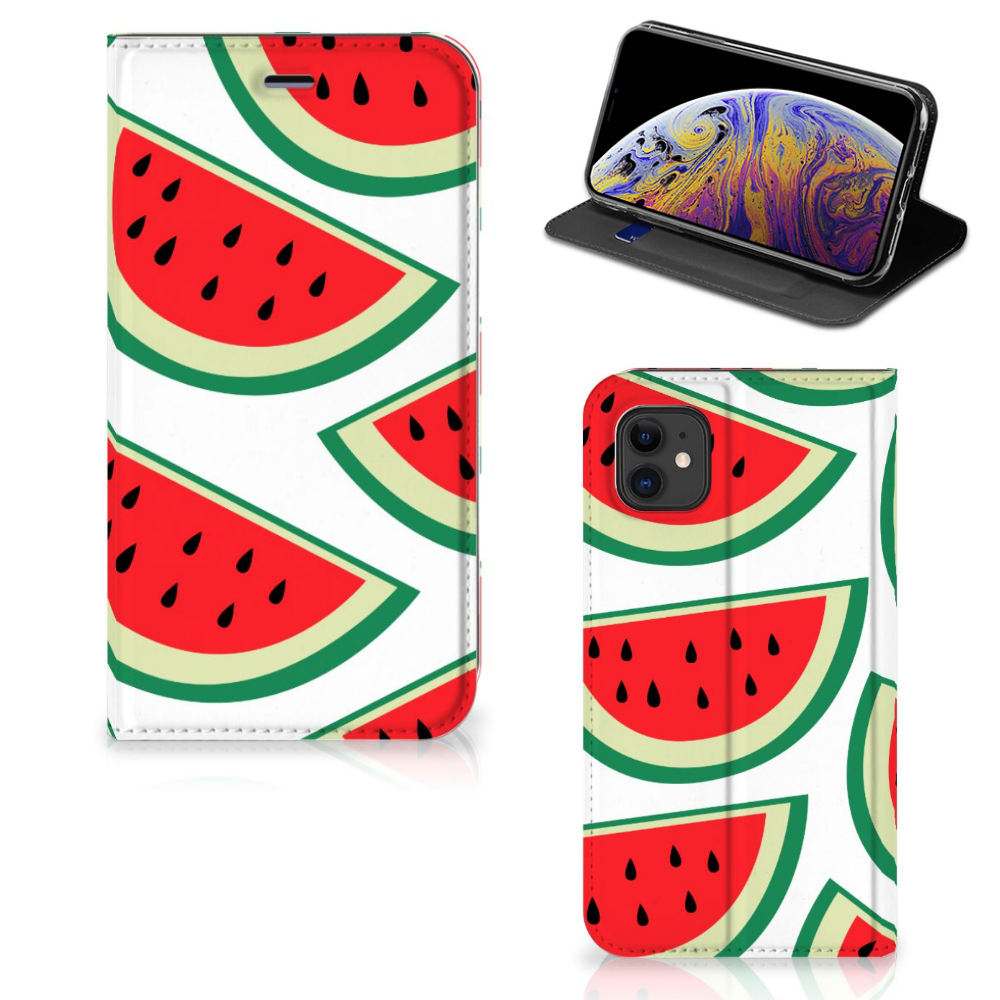 Apple iPhone 11 Flip Style Cover Watermelons