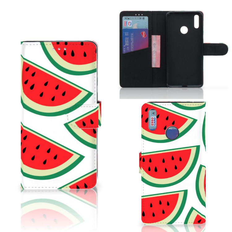 Huawei Y7 (2019) Book Cover Watermelons