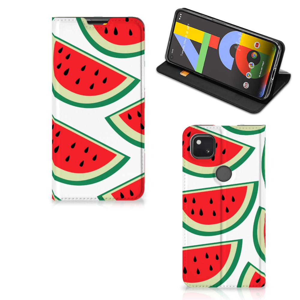 Google Pixel 4a Flip Style Cover Watermelons