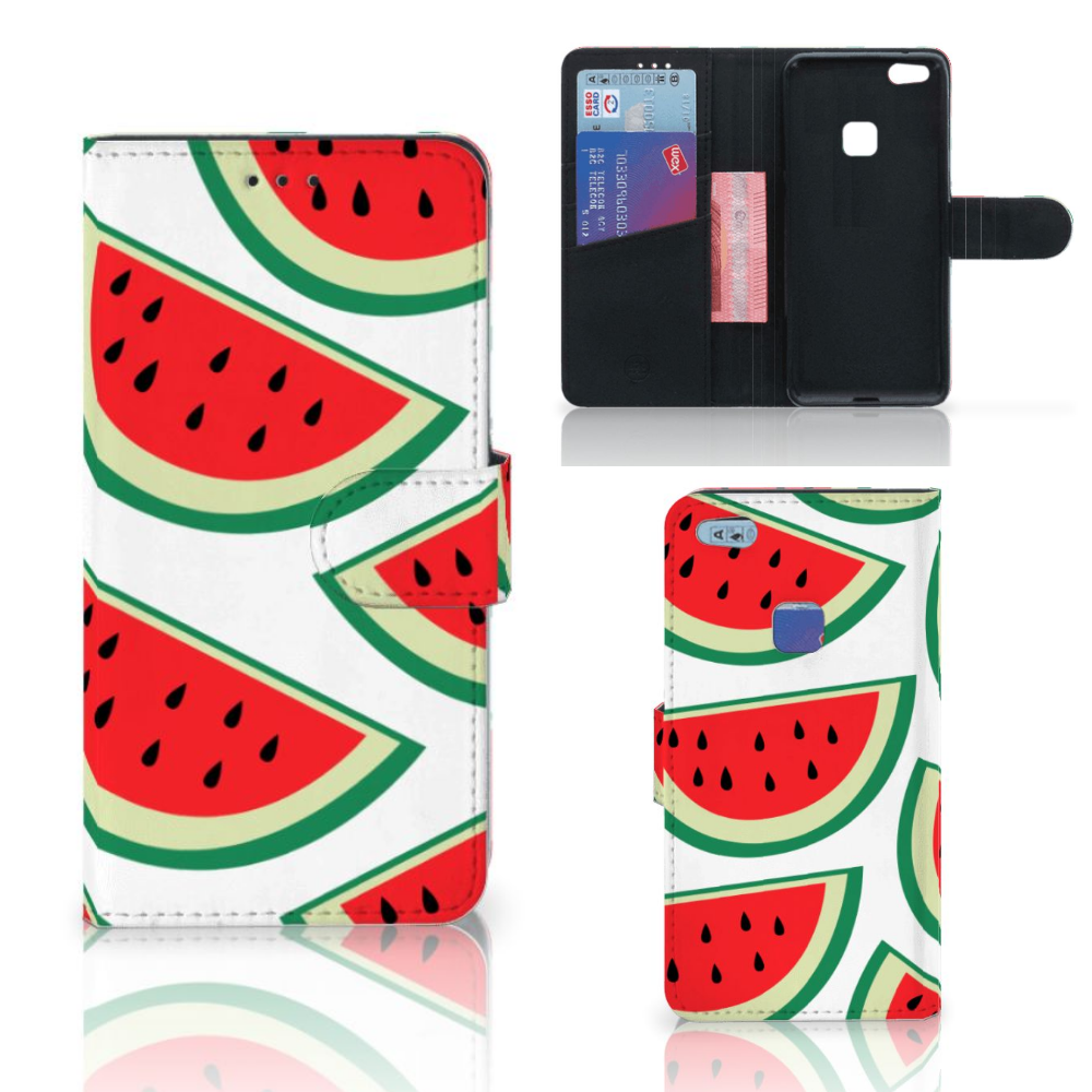 Huawei P10 Lite Book Cover Watermelons
