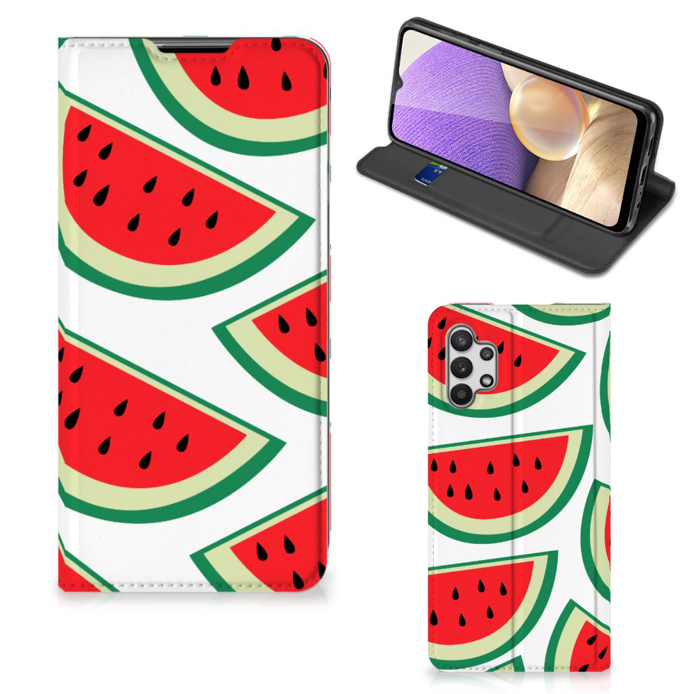 Samsung Galaxy A32 5G Flip Style Cover Watermelons