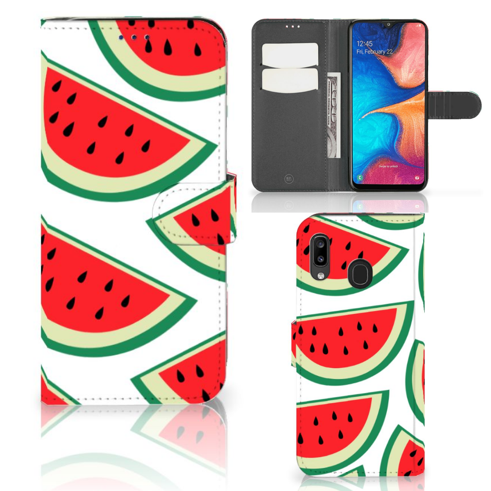 Samsung Galaxy A30 Book Cover Watermelons