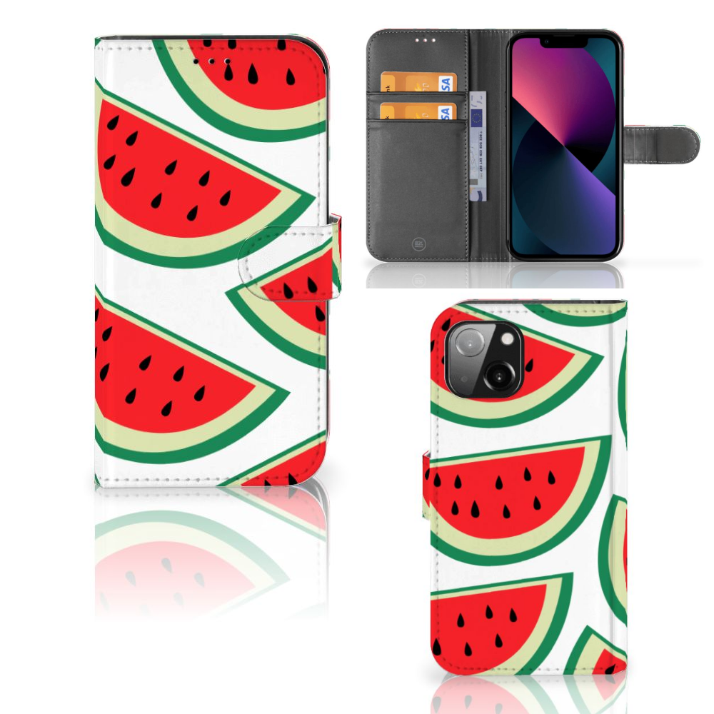 Apple iPhone 13 Book Cover Watermelons