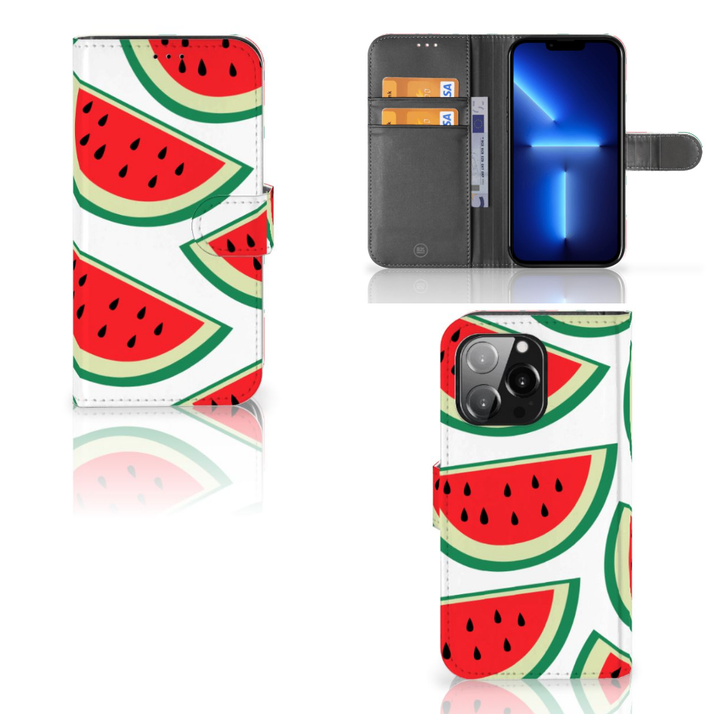 iPhone 13 Pro Book Cover Watermelons