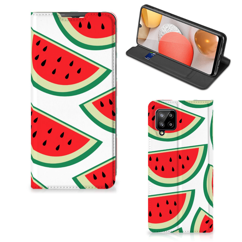 Samsung Galaxy A42 Flip Style Cover Watermelons