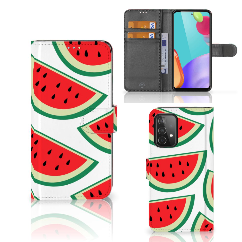 Samsung Galaxy A52 Book Cover Watermelons