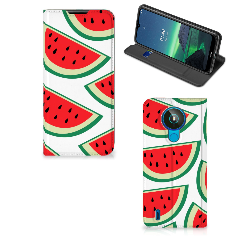 Nokia 1.4 Flip Style Cover Watermelons