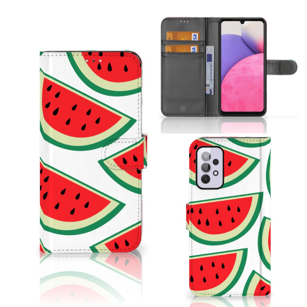 Samsung Galaxy A33 5G Book Cover Watermelons