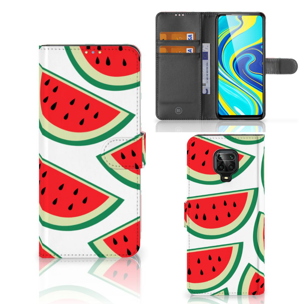 Xiaomi Redmi Note 9 Pro | Note 9S Book Cover Watermelons